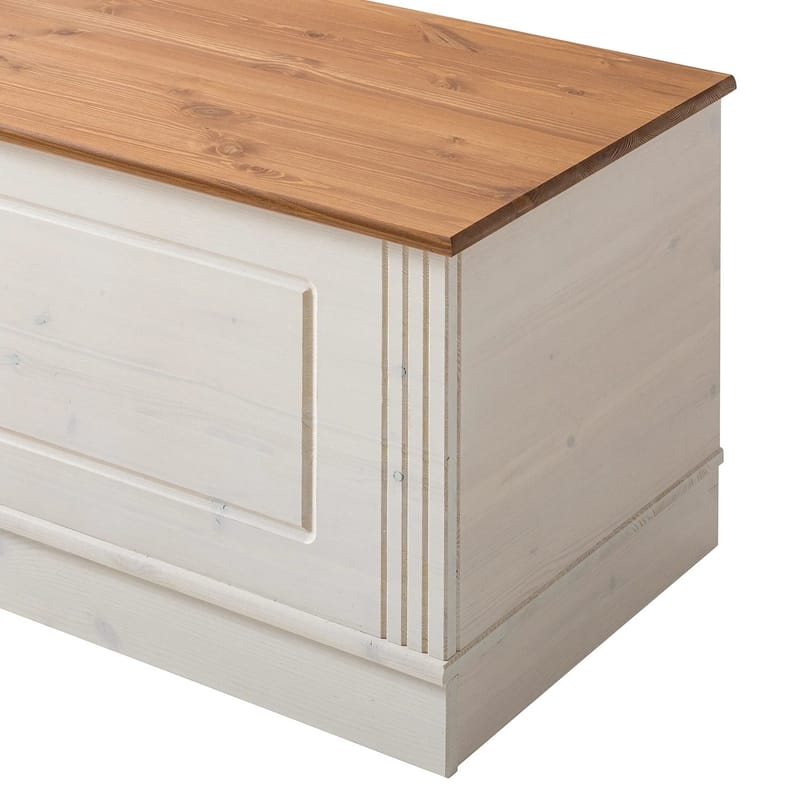 Anita Förvaringskista 80 cm - Vit/Honung - Förvaring - Förvaringsmöbler - Förvaringskista