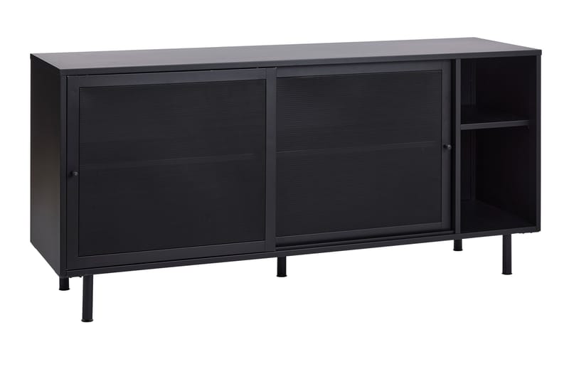 Annabel Byrå 160 cm - Svart - Förvaring - Förvaringsmöbler - Sideboard & skänk