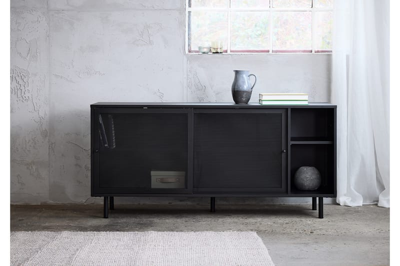 Annabel Byrå 160 cm - Svart - Förvaring - Förvaringsmöbler - Sideboard & skänk