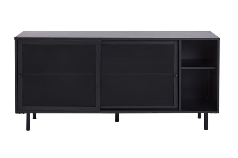 Annabel Byrå 160 cm - Svart - Förvaring - Förvaringsmöbler - Sideboard & skänk