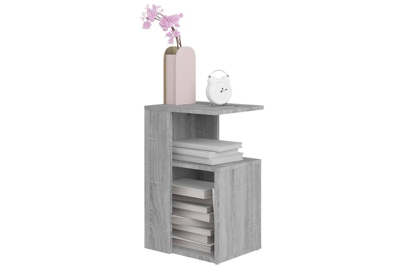 beBasic Sidobord grå sonoma 36x30x56 cm konstruerat trä - Grey - Förvaring - Förvaringsmöbler - Sideboard & skänk