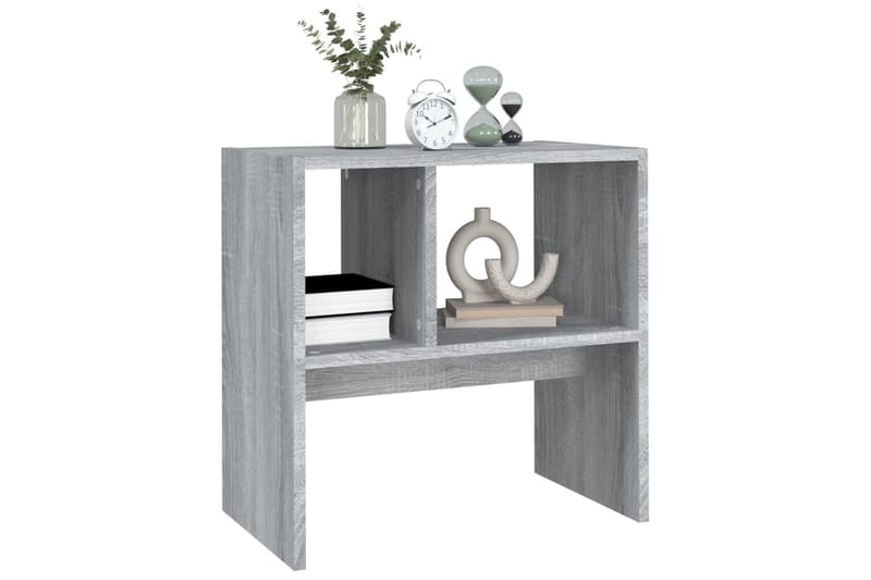 beBasic Sidobord grå sonoma50x30x50 cm konstruerat trä - Grey - Sideboard & skänk