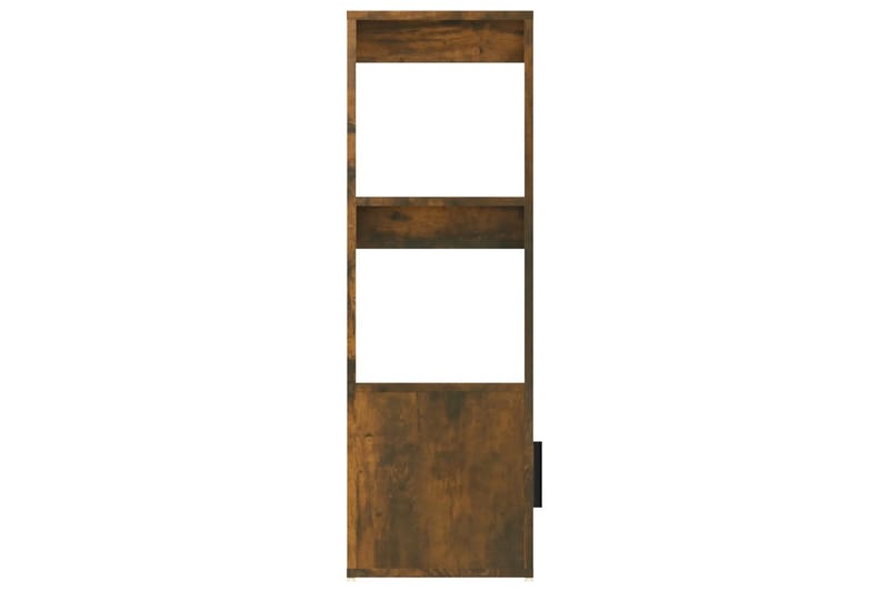 beBasic Sidobord rökfärgad ek 80x30x90 cm konstruerat trä - Brown - Förvaring - Förvaringsmöbler - Sideboard & skänk