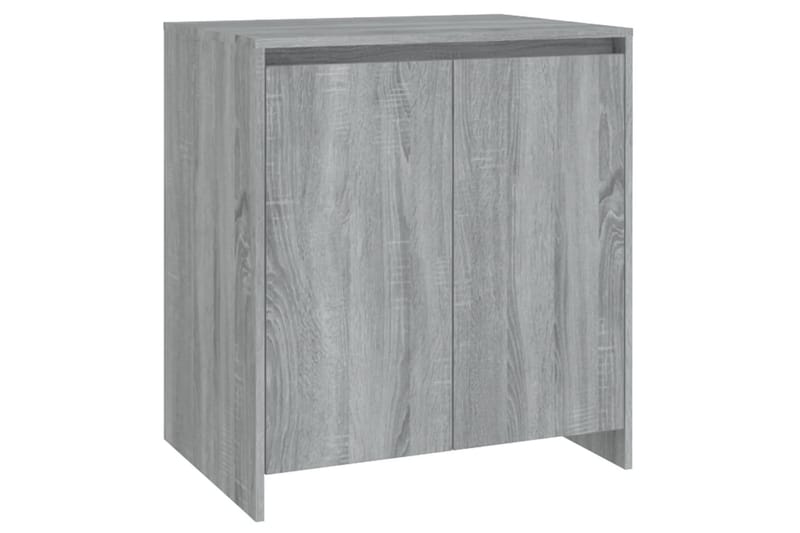beBasic Skänk 2 delar grå sonoma-ek konstruerat trä - Grey - Förvaring - Förvaringsmöbler - Sideboard & skänk