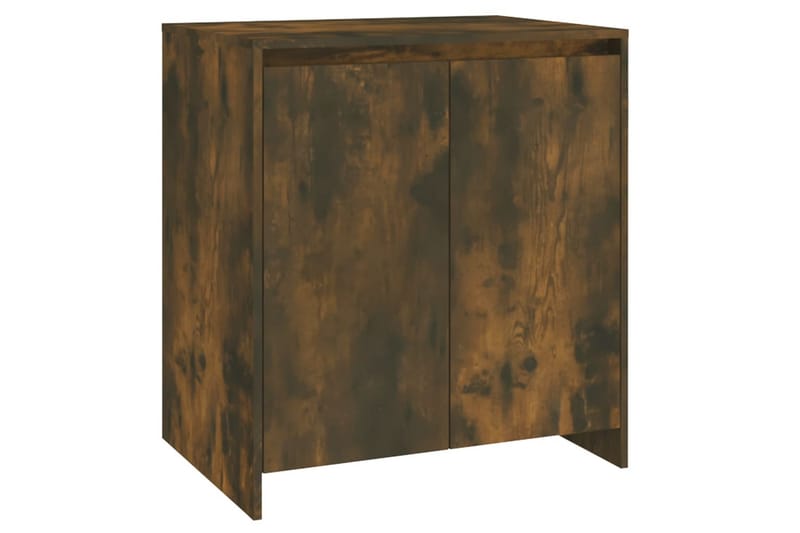 beBasic Skänk 2 delar rökfärgad ek konstruerat trä - Brown - Förvaring - Förvaringsmöbler - Sideboard & skänk
