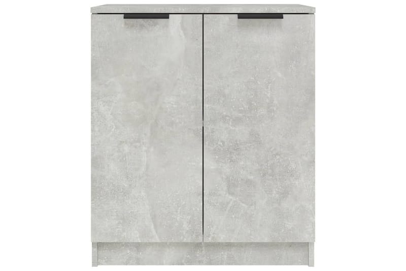 beBasic Skänk 2 st betonggrå 60x30x70 cm konstruerat trä - Grey - Sideboard & skänk