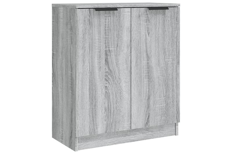 beBasic Skänk 3 delar grå sonoma konstruerat trä - Grey - Sideboard & skänk