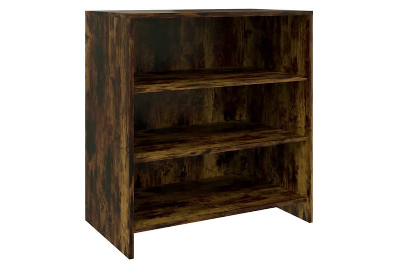 beBasic Skänk 3 delar rökfärgad ek konstruerat trä - Brown - Förvaring - Förvaringsmöbler - Sideboard & skänk