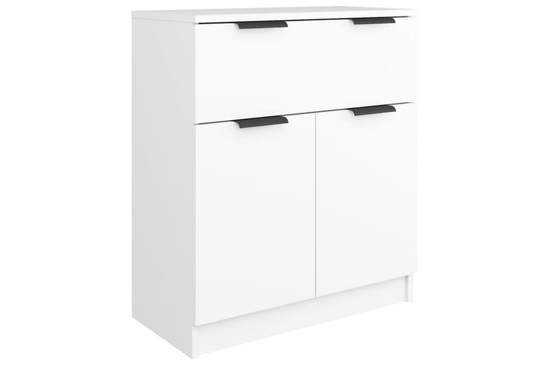 beBasic Skänk 3 delar vit konstruerat trä - White - Sideboard & skänk