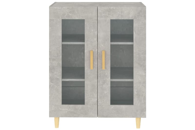 beBasic Skänk betonggrå 69,5x34x90 cm konstruerat trä - Grey - Förvaring - Förvaringsmöbler - Sideboard & skänk