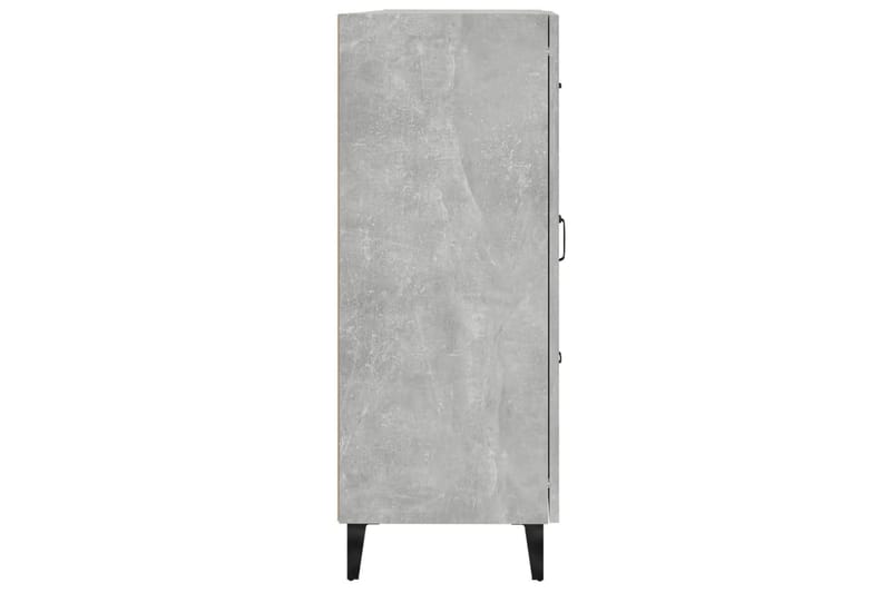 beBasic Skänk betonggrå 69,5x34x90 cm konstruerat trä - Grey - Sideboard & skänk