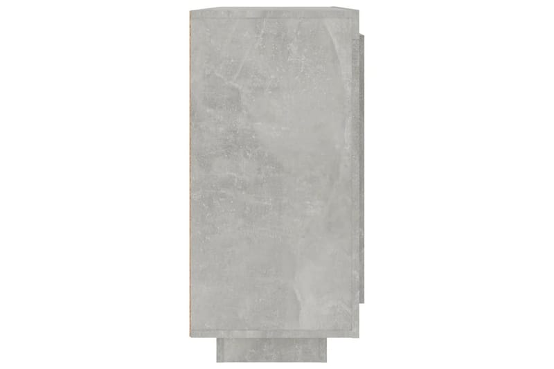 beBasic Skänk betonggrå 92x35x75 cm konstruerat trä - Grey - Förvaring - Förvaringsmöbler - Sideboard & skänk