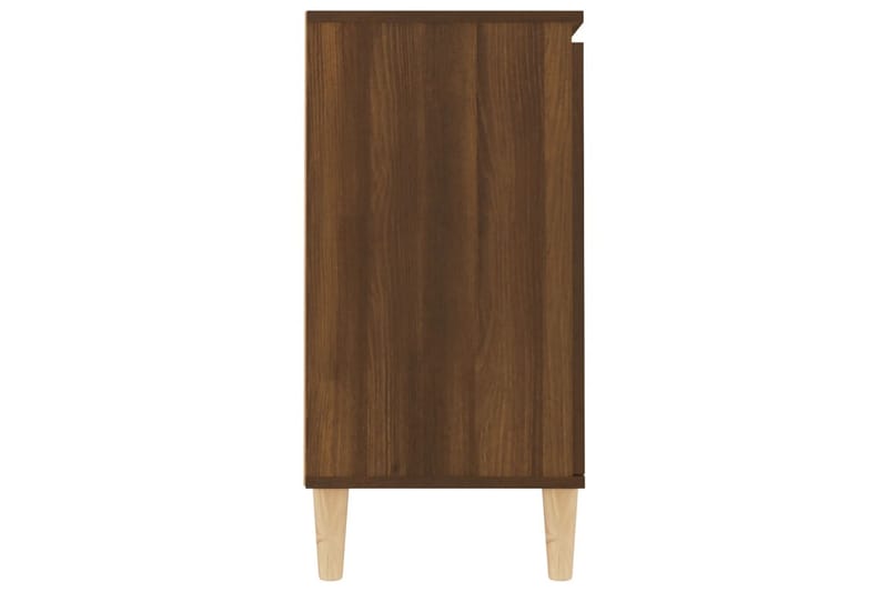 beBasic Skänk brun ek 103,5x35x70 cm konstruerat trä - Brown - Sideboard & skänk