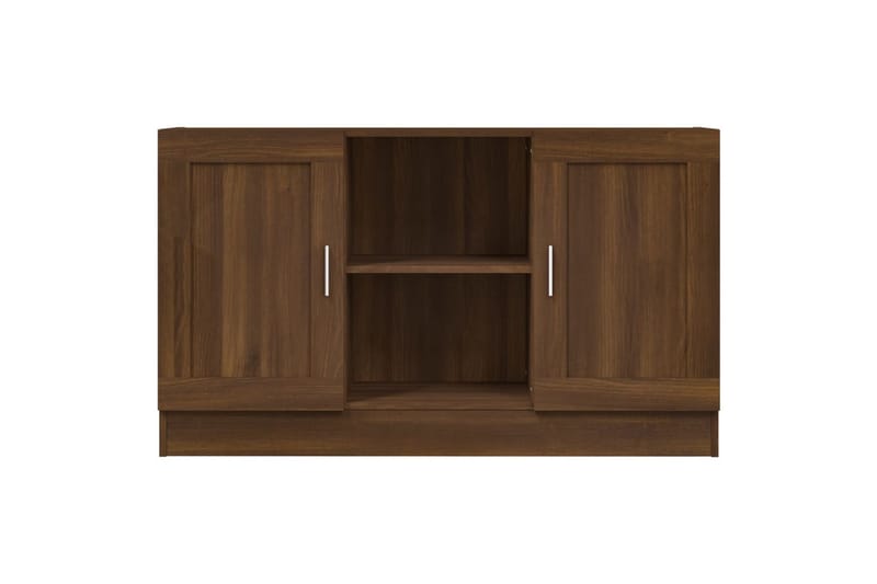 beBasic Skänk brun ek 120x30,5x70 cm konstruerat trä - Brown - Sideboard & skänk