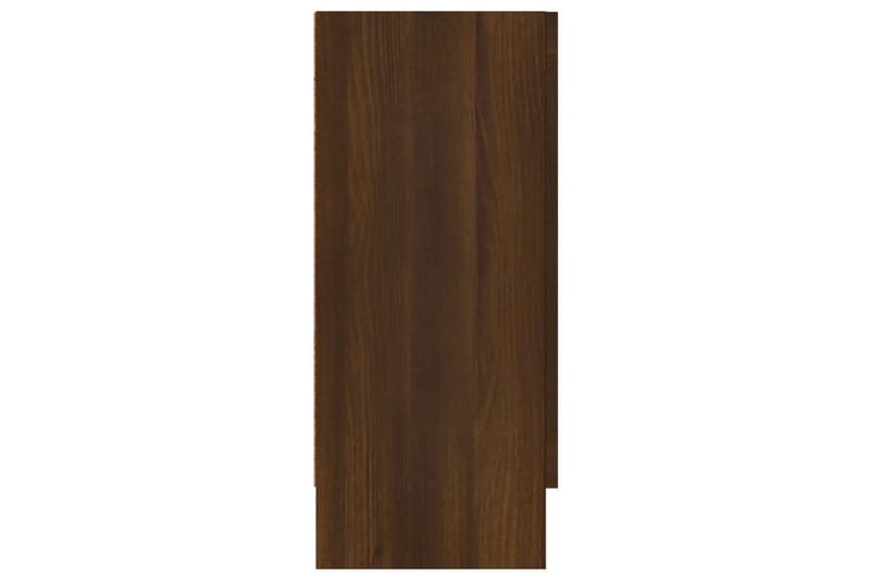 beBasic Skänk brun ek 120x30,5x70 cm konstruerat trä - Brown - Sideboard & skänk