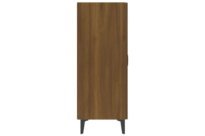 beBasic Skänk brun ek 70x34x90 cm konstruerat trä - Brown - Sideboard & skänk