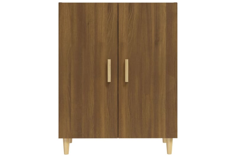 beBasic Skänk brun ek 70x34x90 cm konstruerat trä - Brown - Förvaring - Förvaringsmöbler - Sideboard & sk�änk