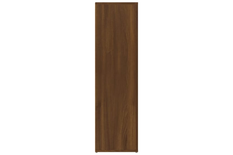 beBasic Skänk brun ek 80x30x106 cm konstruerat trä - Brown - Sideboard & skänk