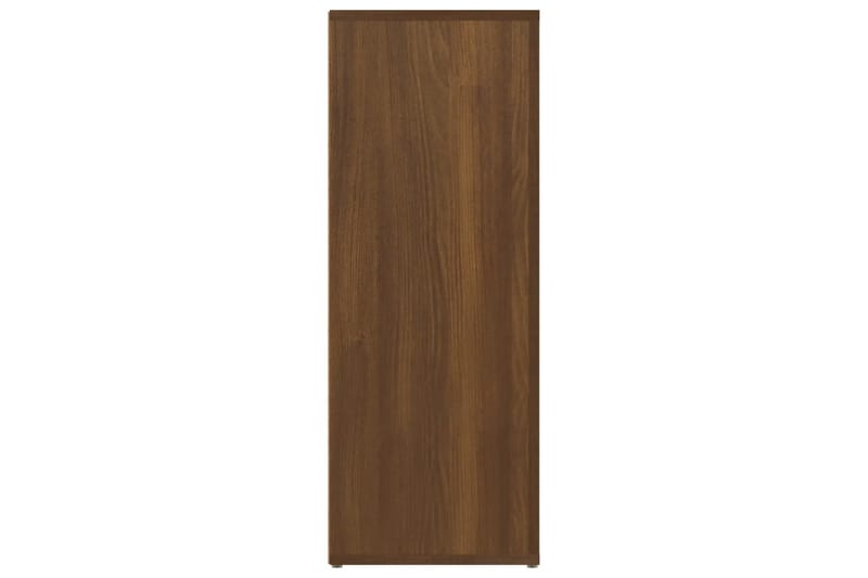 beBasic Skänk brun ek 80x30x80 cm konstruerat trä - Brown - Sideboard & skänk