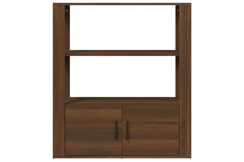 beBasic Skänk brun ek 80x30x90 cm konstruerat trä - Brown - Sideboard & skänk