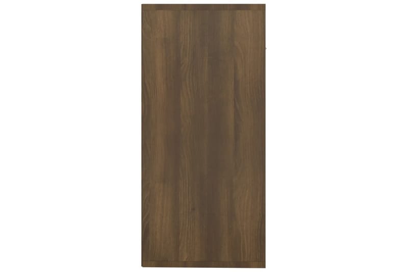 beBasic Skänk brun ek 88x30x65 cm konstruerat trä - Brown - Sideboard & skänk
