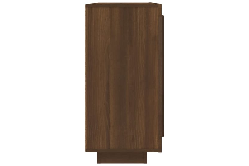 beBasic Skänk brun ek 92x35x75 cm konstruerat trä - Brown - Sideboard & skänk