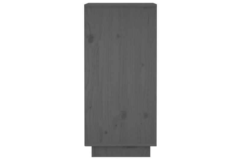 beBasic Skänk grå 31,5x34x75 cm massiv furu - Grey - Sideboard & skänk