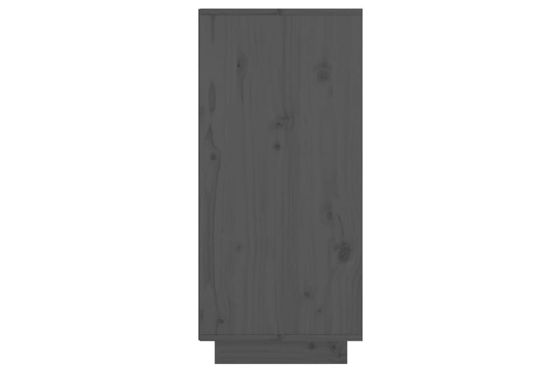 beBasic Skänk grå 60x34x75 cm massiv furu - Grey - Förvaring - Förvaringsmöbler - Sideboard & skänk