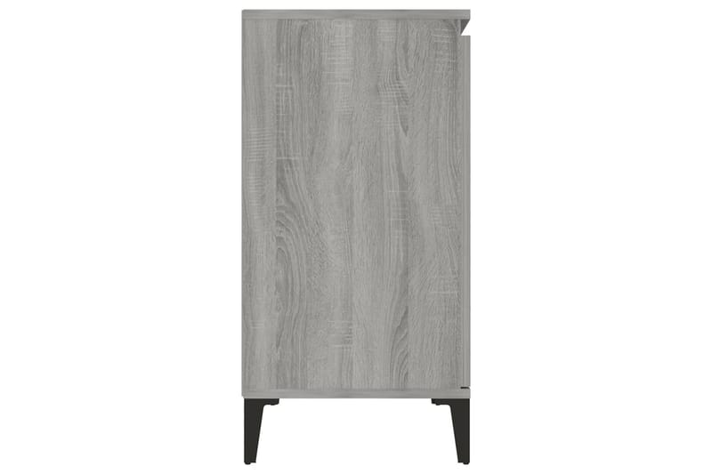 beBasic Skänk grå sonoma 104x35x70 cm konstruerat trä - Grey - Sideboard & skänk