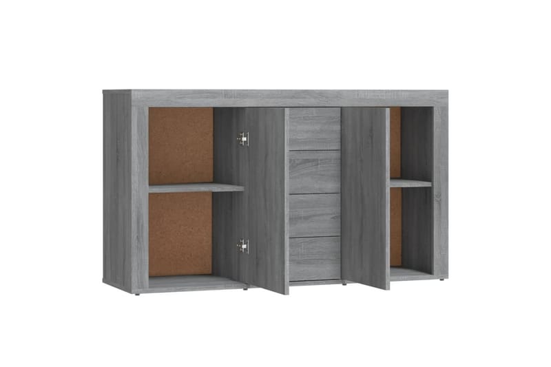 beBasic Skänk grå sonoma 120x36x69 cm konstruerat trä - Grey - Förvaring - Förvaringsmöbler - Sideboard & skänk