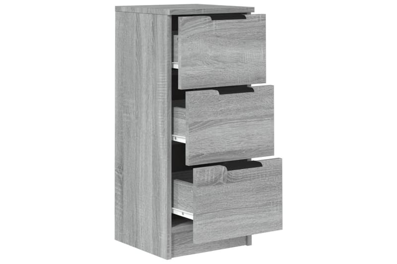 beBasic Skänk grå sonoma 30x30x70 cm konstruerat trä - Grey - Förvaring - Förvaringsmöbler - Sideboard & skänk