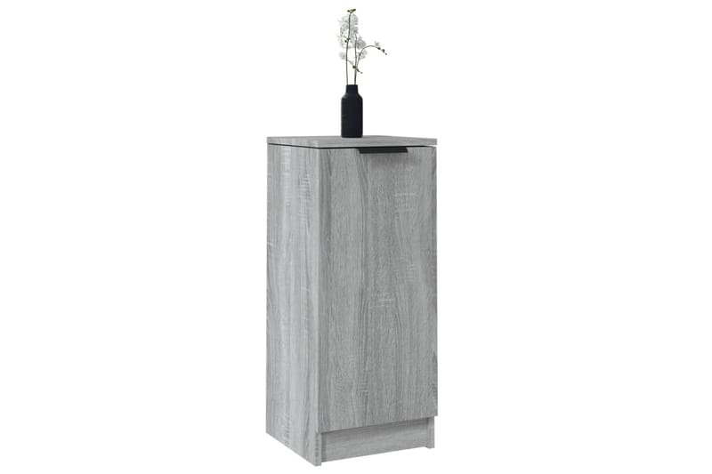 beBasic Skänk grå sonoma 30x30x70 cm konstruerat trä - Grey - Förvaring - Förvaringsmöbler - Sideboard & skänk