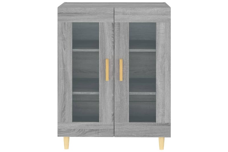 beBasic Skänk grå sonoma 69,5x34x90 cm konstruerat trä - Grey - Sideboard & skänk