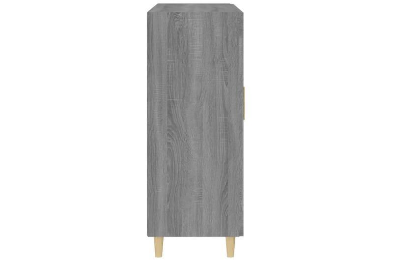 beBasic Skänk grå sonoma 69,5x34x90 cm konstruerat trä - Grey - Sideboard & skänk