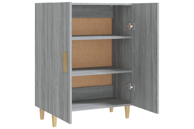beBasic Skänk grå sonoma 70x34x90 cm konstruerat trä - Grey - Förvaring - Förvaringsmöbler - Sideboard & skänk