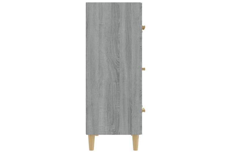 beBasic Skänk grå sonoma 70x34x90 cm konstruerat trä - Grey - Förvaring - Förvaringsmöbler - Sideboard & skänk