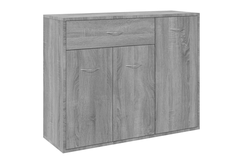beBasic Skänk grå sonoma 88x30x70 cm konstruerat trä - Grey - Förvaring - Förvaringsmöbler - Sideboard & skänk