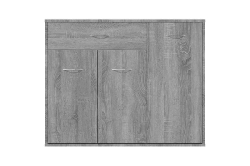 beBasic Skänk grå sonoma 88x30x70 cm konstruerat trä - Grey - Förvaring - Förvaringsmöbler - Sideboard & skänk