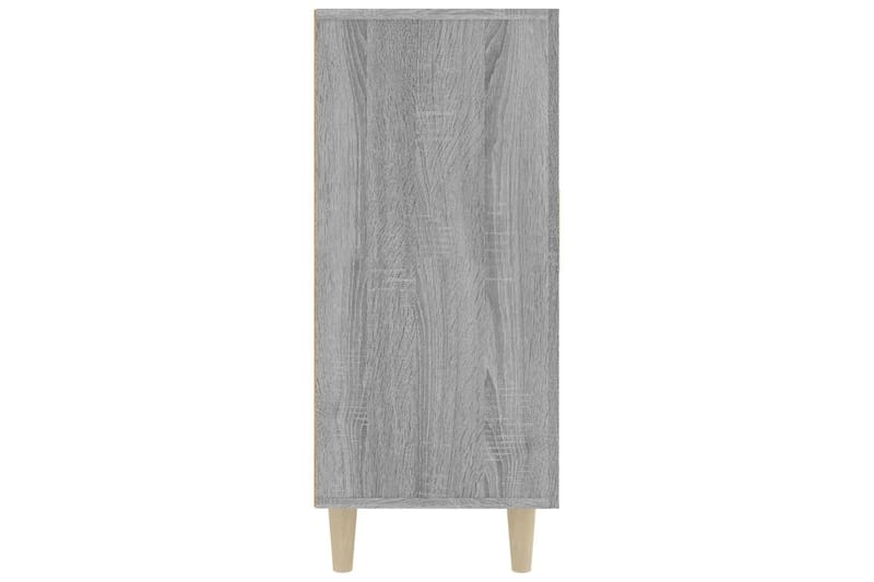 beBasic Skänk grå sonoma 90x34x80 cm konstruerat trä - Grey - Sideboard & skänk