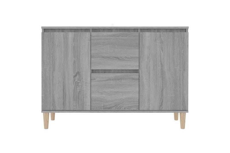 beBasic Skänk grå sonoma-ek 103,5x35x70 cm konstruerat trä - Grey - Sideboard & skänk