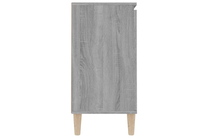 beBasic Skänk grå sonoma-ek 103,5x35x70 cm konstruerat trä - Grey - Sideboard & skänk