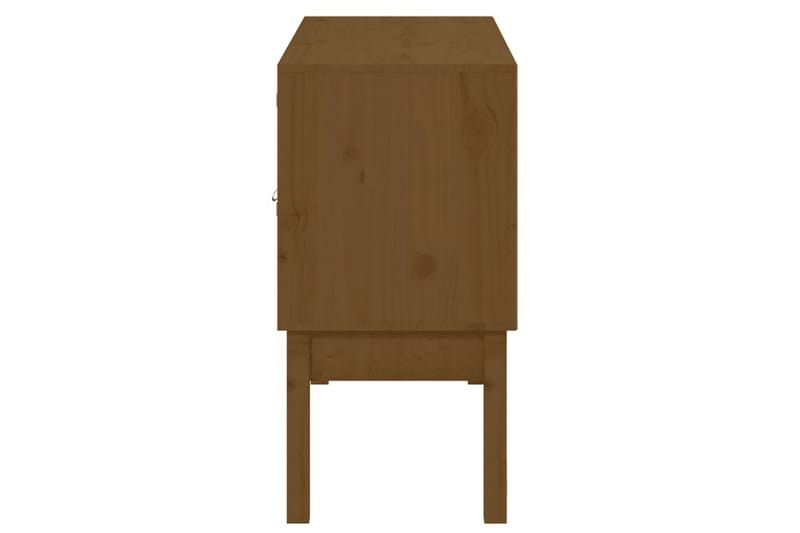 beBasic Skänk honungsbrun 110x40x78 cm massiv furu - Brown - Förvaring - Förvaringsmöbler - Sideboard & skänk