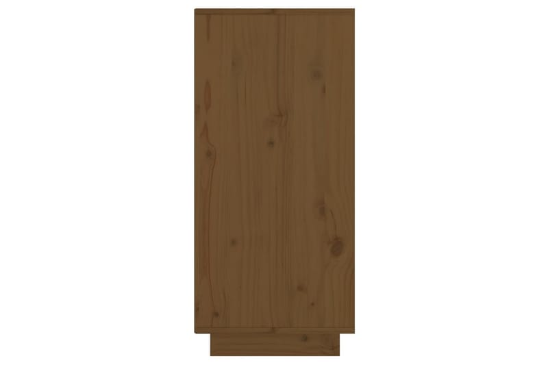 beBasic Skänk honungsbrun 60x34x75 cm massiv furu - Brown - Sideboard & skänk