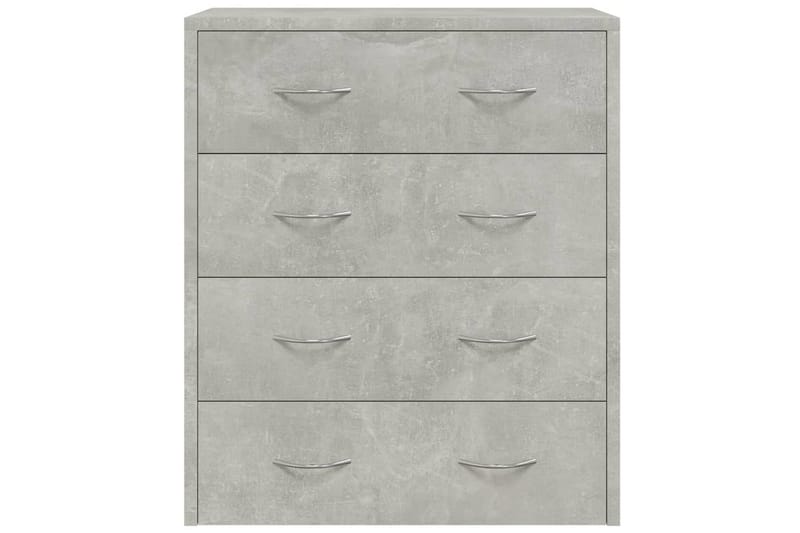 beBasic Skänk med 4 lådor 60x30,5x71 cm betonggrå - Grey - Förvaring - Förvaringsmöbler - Sideboard & skänk
