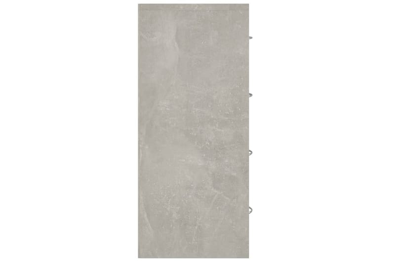 beBasic Skänk med 4 lådor 60x30,5x71 cm betonggrå - Grey - Förvaring - Förvaringsmöbler - Sideboard & skänk
