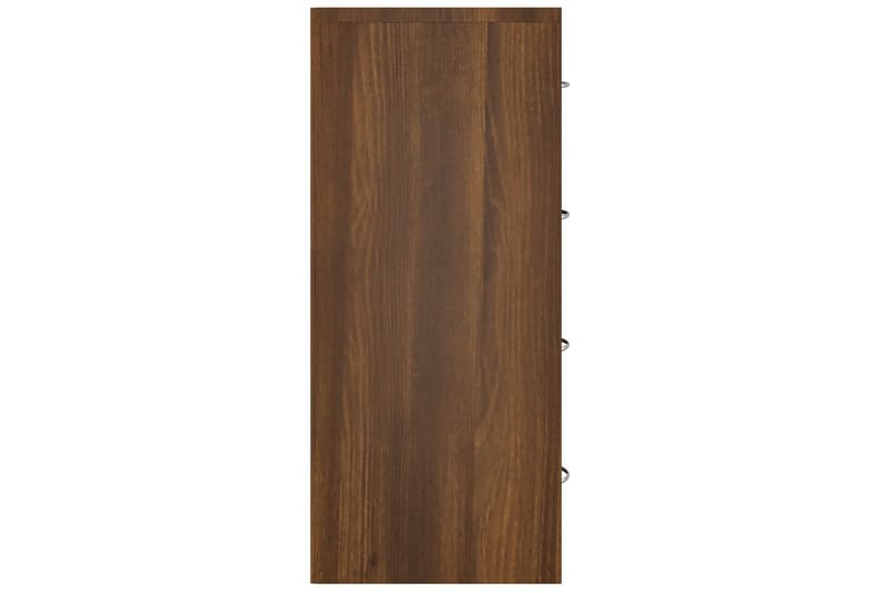 beBasic Skänk med 4 lådor 60x30,5x71 cm brun ek - Brown - Förvaring - Förvaringsmöbler - Sideboard & skänk
