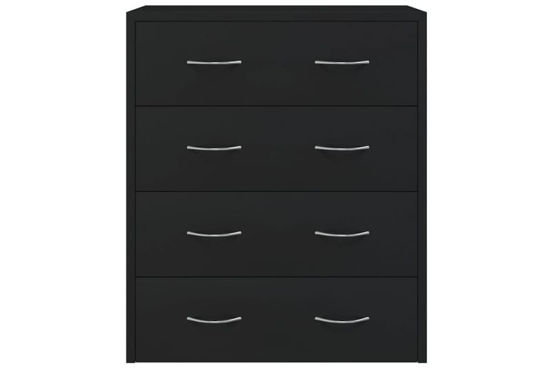 beBasic Skänk med 4 lådor 60x30,5x71 cm svart - Black - Förvaring - Förvaringsmöbler - Sideboard & skänk