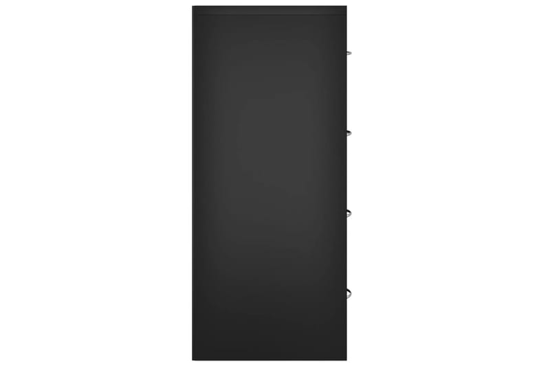 beBasic Skänk med 4 lådor 60x30,5x71 cm svart - Black - Sideboard & skänk