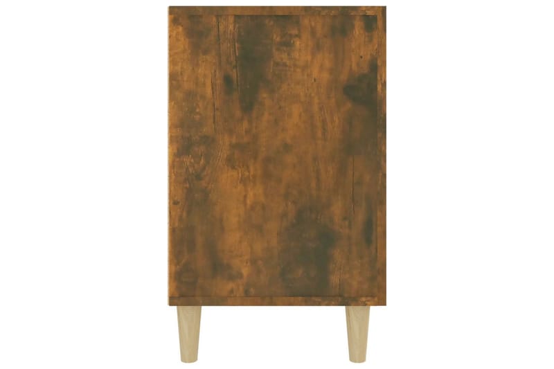 beBasic Skänk rökfärgad ek 100x36x60 cm konstruerat trä - Brown - Sideboard & skänk