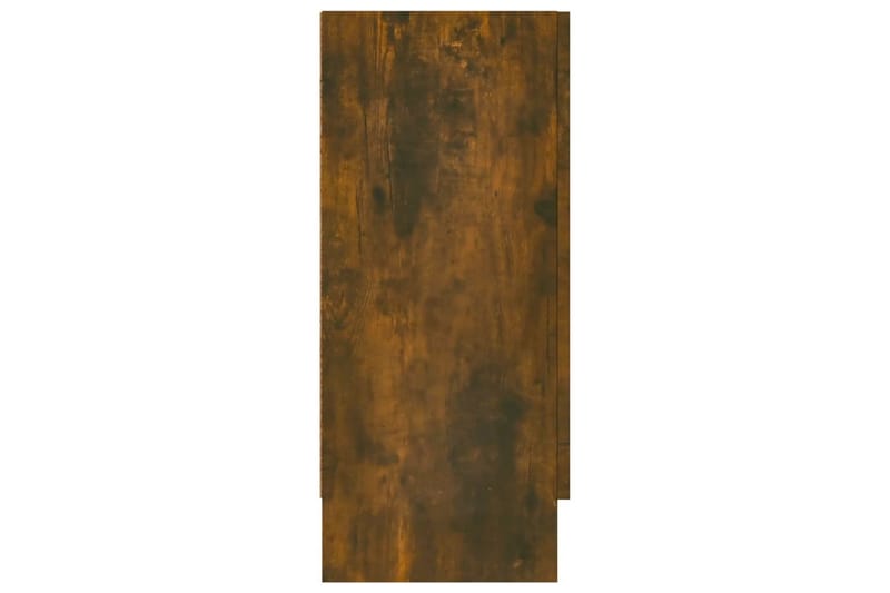 beBasic Skänk rökfärgad ek 120x30,5x70 cm konstruerat trä - Brown - Sideboard & skänk